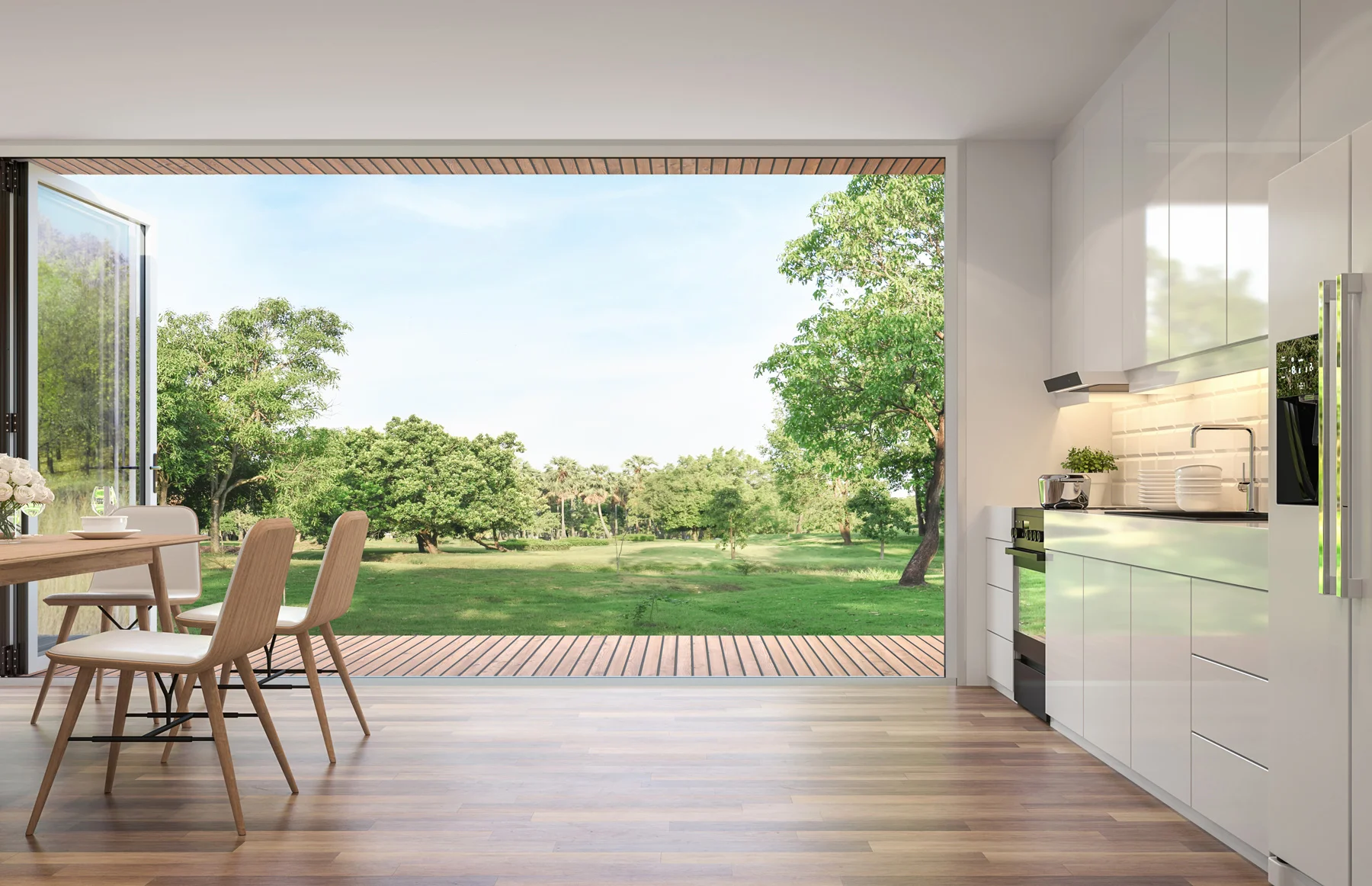 Are bifold doors the secret to maximising natural light in your modern living space?